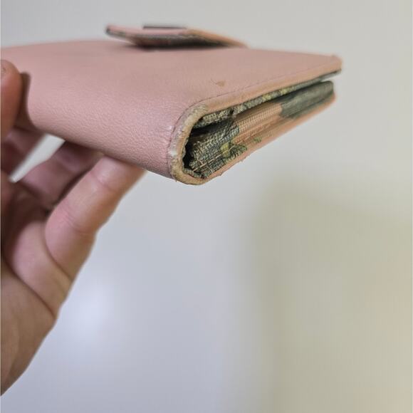 Vans Pink Tropical Themed Bi-fold Wallet with Tons of Pockets - Picture 15 of 16